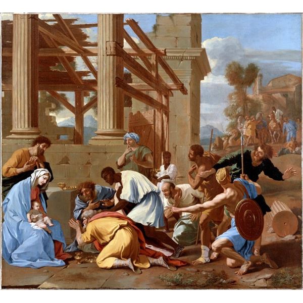 Nicolas Poussin - The Adoration of the Magi