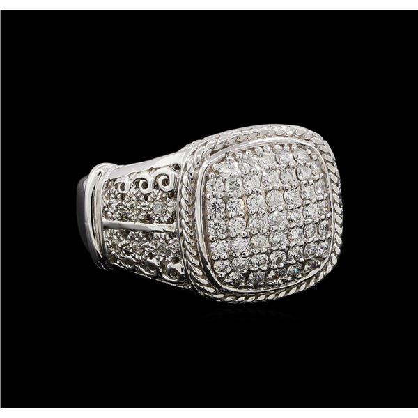 14KT White Gold 0.33 ctw Diamond Ring