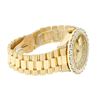 Image 5 : Rolex Mens 18K Yellow Gold Champagne Diamond 6.5 ctw Quickset President Wristwat