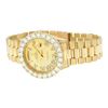 Image 9 : Rolex Mens 18K Yellow Gold Champagne Diamond 6.5 ctw Quickset President Wristwat