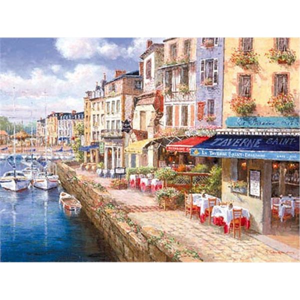 Harbor at Hon Fleur by Sam Park