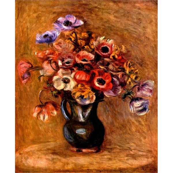 Renoir - Still Life With Anemones