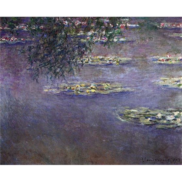 Claude Monet - Water Lilies, Water Landscape #1