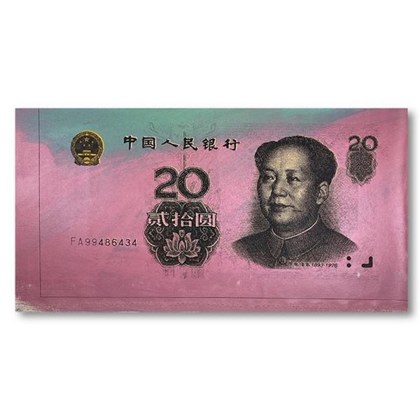 Chinese Money by Steve Kaufman (1960-2010)