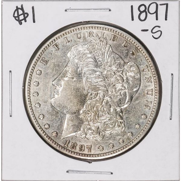 1897-S $1 Morgan Silver Dollar Coin