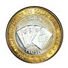 Image 2 : .999 Silver Slots A Fun Casino Las Vegas, NV $10 Limited Edition Casino Gaming Token