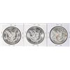Image 4 : Lot of 1887-1889 $1 Morgan Silver Dollar Coins Proof Like