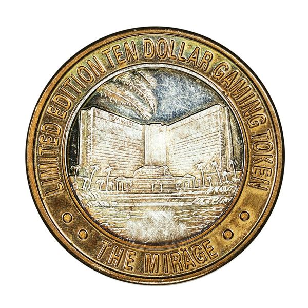.999 Silver Mirage Las Vegas, Nevada $10 Casino Limited Edition Gaming Token