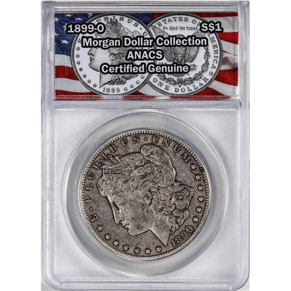 1899-O $1 Morgan Silver Dollar Coin ANACS Genuine