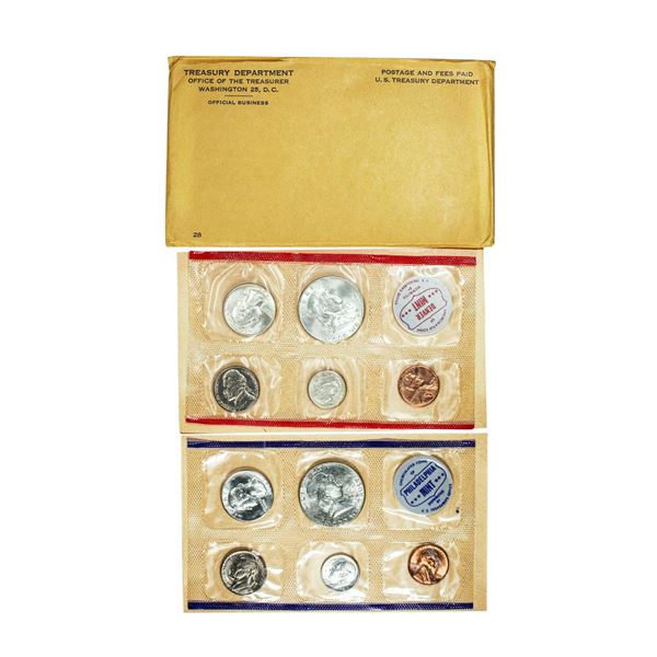 1961 P & D United States Uncirculated Mint Set
