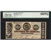 Image 1 : 1863 $100 State of Georgia Milledgeville, GA Obsolete Note Legacy Ch. About New 58PPQ