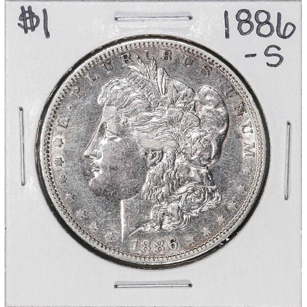 1886-S $1 Morgan Silver Dollar Coin