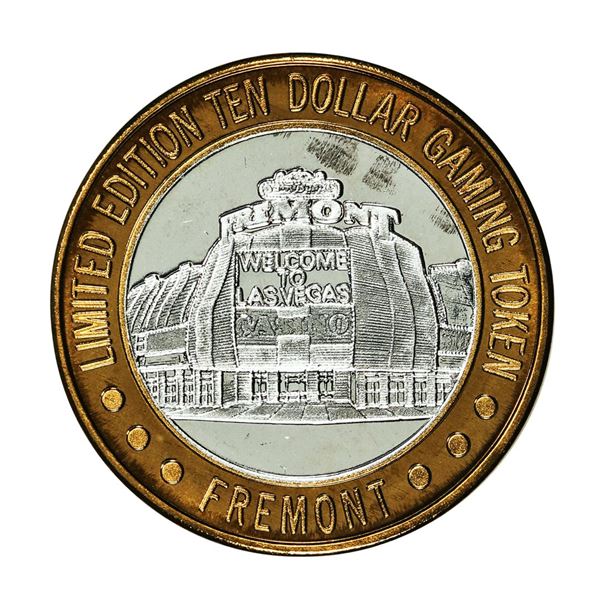.999 Fine Silver Sam Boyd's Fremont Las Vegas, NV $10 Limited Edition Gaming Token