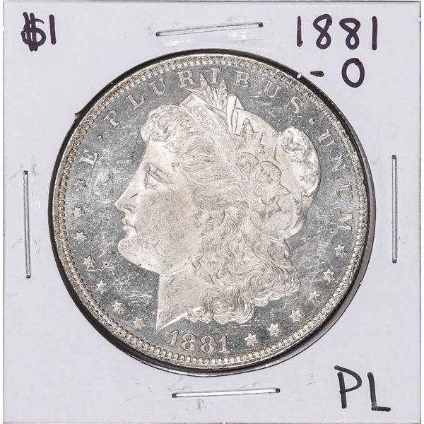 1881-O $1 Morgan Silver Dollar Coin Proof Like