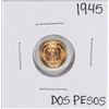 Image 1 : 1945 Mexico Dos Pesos Gold Coin