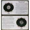 Image 4 : Lot of 1933 Walking Liberty & 1959 Franklin Half Dollar Coins and Stamp Panels
