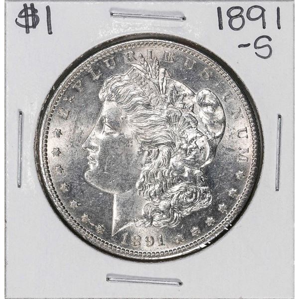 1891-S $1 Morgan Silver Dollar Coin