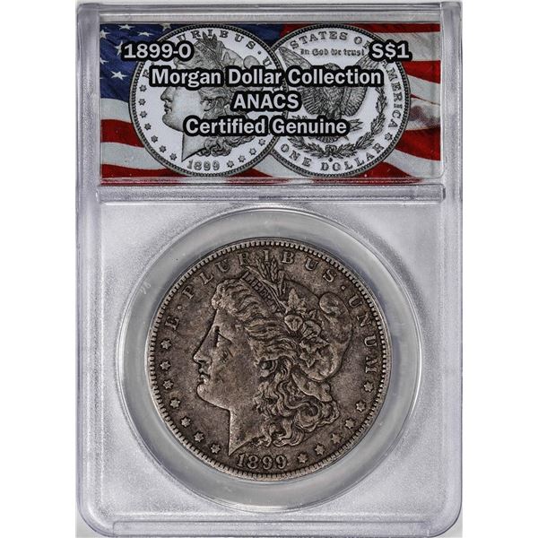 1899-O $1 Morgan Silver Dollar Coin ANACS Genuine