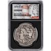 Image 2 : 1879-CC $1 Morgan Silver Dollar Coin NGC Genuine