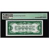 Image 2 : 1928A $1 Funnyback Silver Certificate Note Fr.1601 PMG Gem Uncirculated 65EPQ