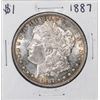 Image 2 : 1887 $1 Morgan Silver Dollar Coin