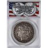 Image 2 : 1891 $1 Morgan Silver Dollar Coin ANACS Genuine