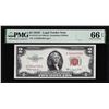 Image 1 : 1953C $2 Legal Tender Note Fr.1512 PMG Gem Uncirculated 66EPQ