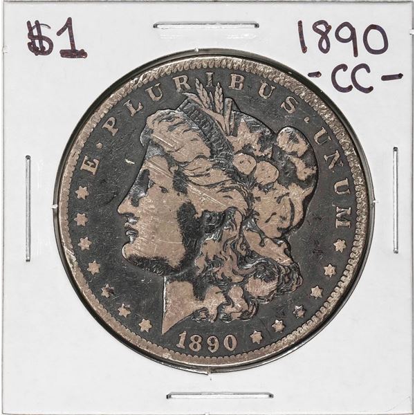 1890-CC $1 Morgan Silver Dollar Coin