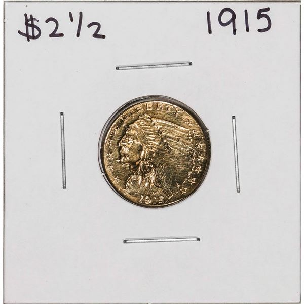 1915 $2 1/2 Indian Head Quarter Eagle Gold Coin
