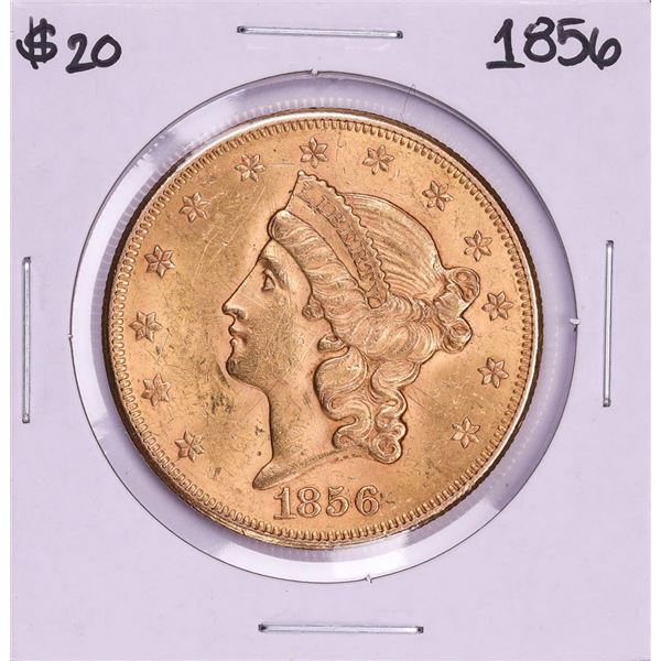 1856 $20 Liberty Head Double Eagle Gold Coin