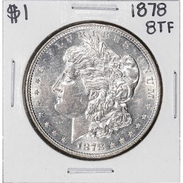 1878 8TF $1 Morgan Silver Dollar Coin