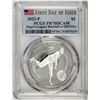 Image 1 : 2022-P $1 Proof Negro Leagues Baseball Silver Dollar Coin PCGS PR70DCAM FDOI