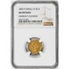 Image 1 : 1843-D Small D $2 1/2 Liberty Head Quarter Eagle Gold Coin NGC AU Details