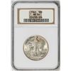 Image 1 : 1942 Walking Liberty Half Dollar Coin NGC MS64