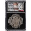 Image 2 : 1893 $1 Morgan Silver Dollar Coin NGC Genuine