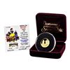 Image 1 : Rarities Mint 1987 Disney The Hunter & Queen 1/4oz Gold Coin with Box and COA