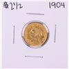 1904 $2 1/2 Liberty Head Quarter Eagle Gold Coin