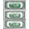 Image 2 : Lot of (3) 1934/1934B/1934C $20 Federal Reserve Notes