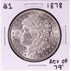 Image 1 : 1878 Rev of 79' $1 Morgan Silver Dollar Coin