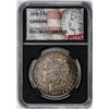 Image 1 : 1878-S $1 Morgan Silver Dollar Coin NGC Genuine