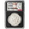 Image 1 : 1891-CC $1 Morgan Silver Dollar Coin NGC Genuine