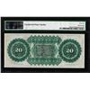 Image 2 : 1872 $20 State of South Carolina Obsolete Note PMG Gem Uncirculated 66EPQ