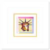 Image 1 : Peter Max "Liberty Head" Limited Edition Lithograph On Paper