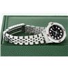 Image 7 : Rolex Ladies Stainless Steel Black Diamond & Ruby Datejust Wristwatch