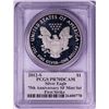 Image 2 : 2012-S $1 Proof American Silver Eagle Coin PCGS PR70DCAM First Strike Mercanti Signed