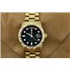 Image 7 : Rolex Men's 18K Yellow Gold Diamond Day Date Presidential Wristwatch with Rolex Box