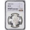 Image 1 : 1885-CC $1 Morgan Silver Dollar Coin NGC MS63