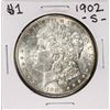Image 1 : 1902-S $1 Morgan Silver Dollar Coin