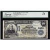 Image 1 : 1902 $10 Midland NB of Minneapolis, MN CH# 9409 Fr.632 National Currency Note Fine 12