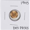 Image 1 : 1945 Mexico Dos Pesos Gold Coin